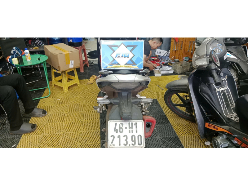 Độ đèn nâng cấp ánh sáng Bi Gầm X-Light F10 2.0 Inch Moto cho xe  Winner 